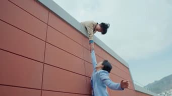 医院围墙外