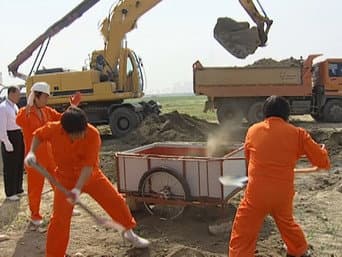 挖掘机vs人工挖掘